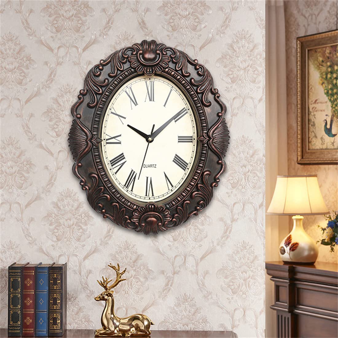 掛け時計 アンティーク風 壁掛け時計 サイレント 電池式 ヴィンテージ 掛け時計 アンティーク風 壁掛け時計 サイレント 電池式 ヴィンテージ